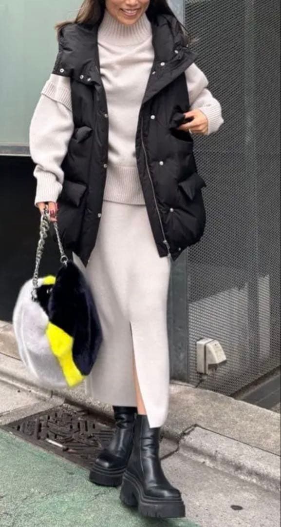 新品未使用 グレースコンチネンタル ダウンジレジャケット 36 - メルカリ