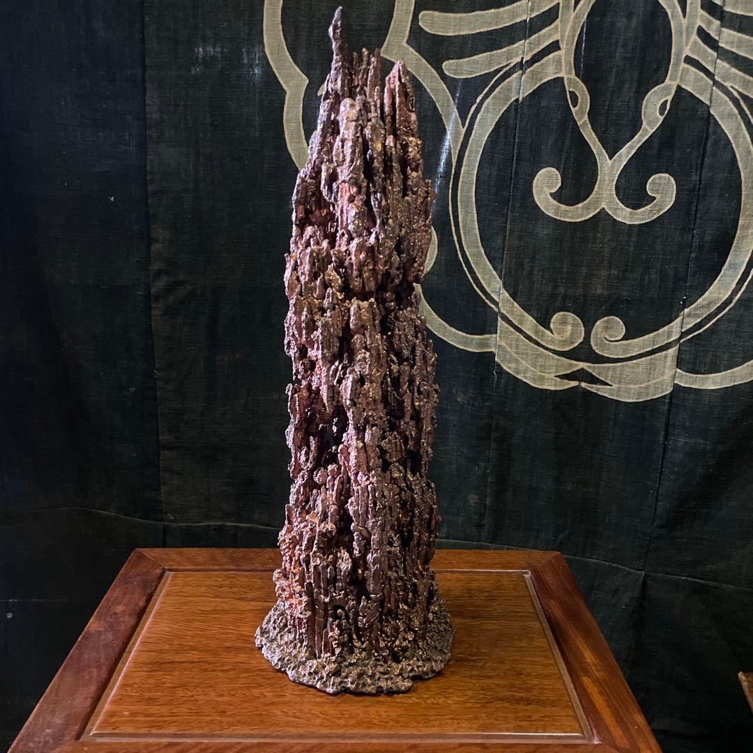 ケイモト様専用銅滴 住友金属鉱山株式会社 含金銀銅製 4.88kg オブジェ