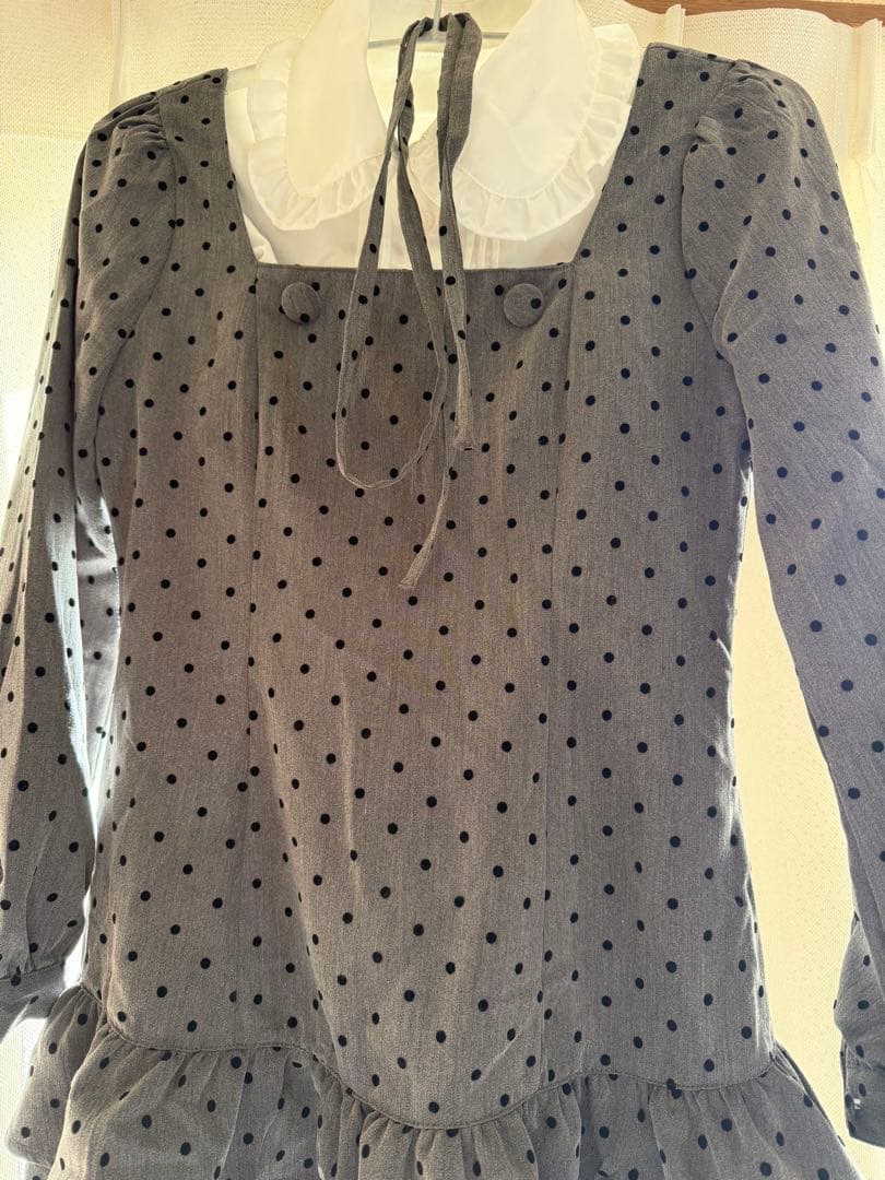 Pal elfy パルエルフィー クラシカルシャツレイヤードワンピース