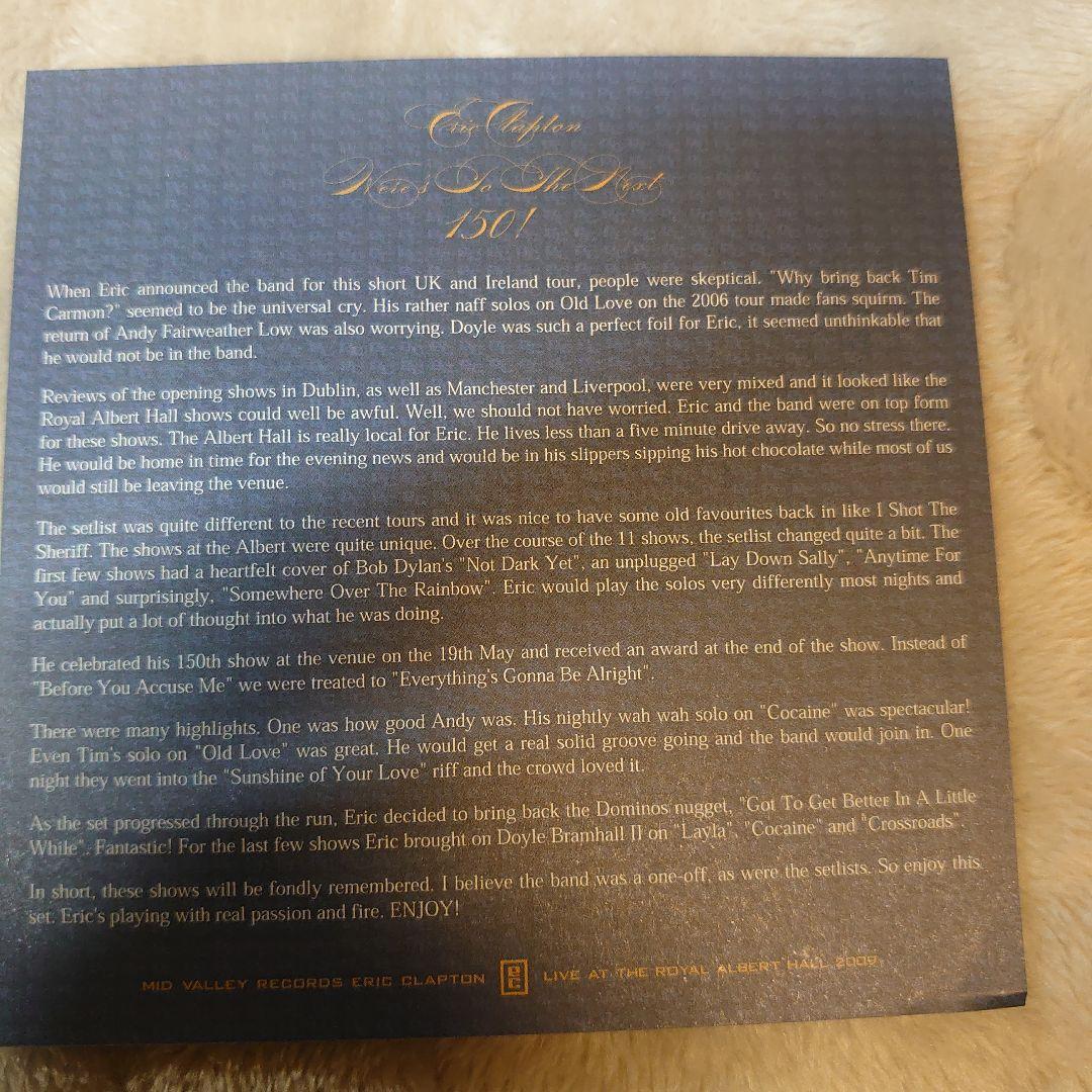 エリッククラプトン HERE'S TO THE NEXT 150! 新品未使用