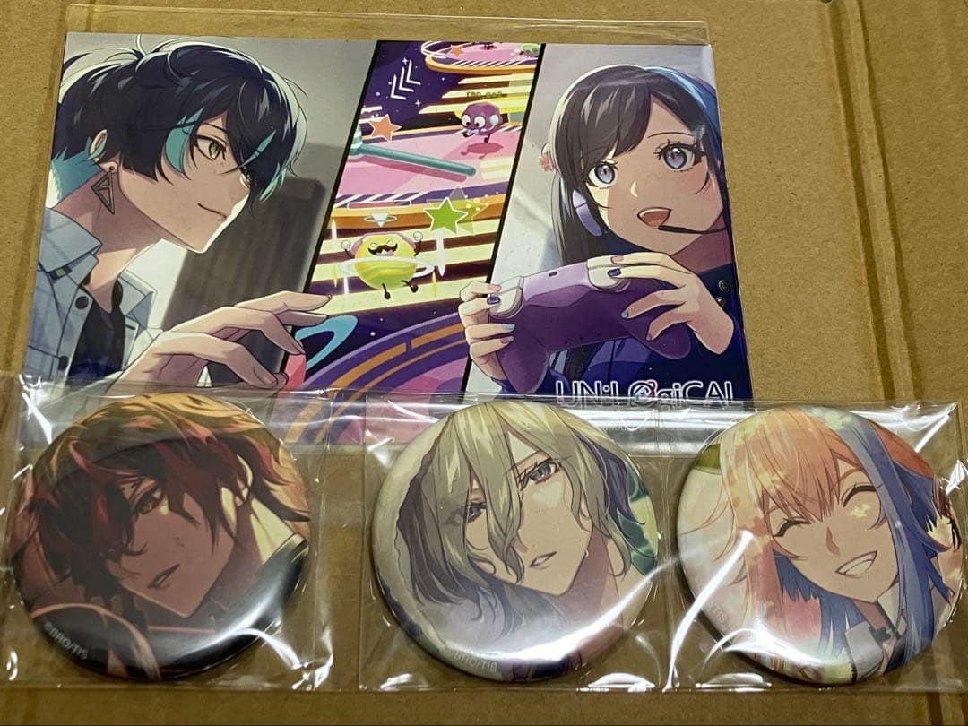 UN:LOGICAL アンロジカル HMV 特典 缶バッジ ポストカード - メルカリ