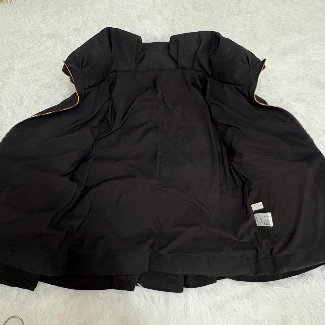 完売品✨定価34.000円✨フェンネル フレアペプラムダウンコート