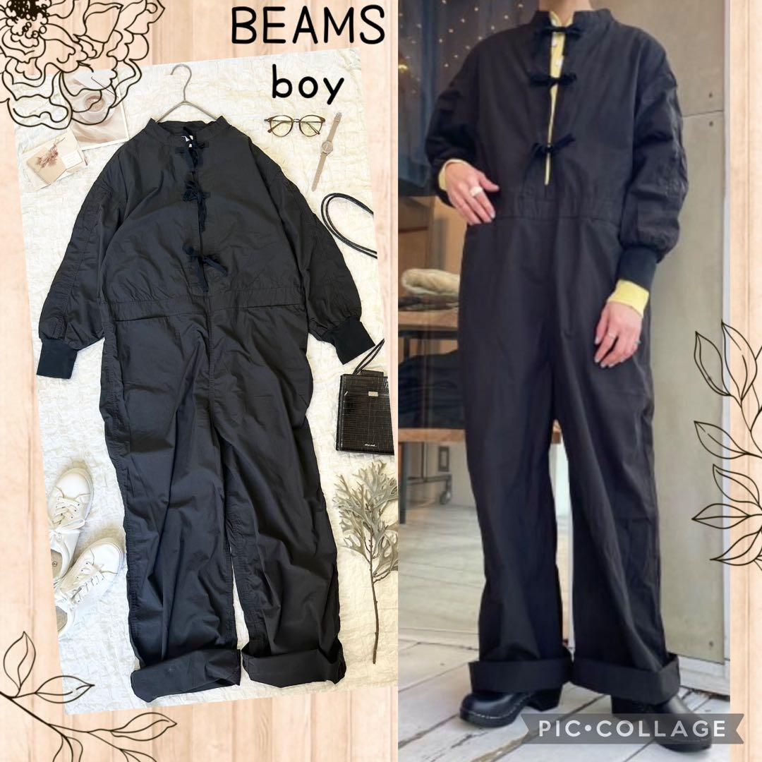 ぴーーーページ BEAMS BOY オールインワン つなぎ サロペット BEAMS BOY（ビームスボーイ）の「BEAMS BOY / ビッグ ワーク