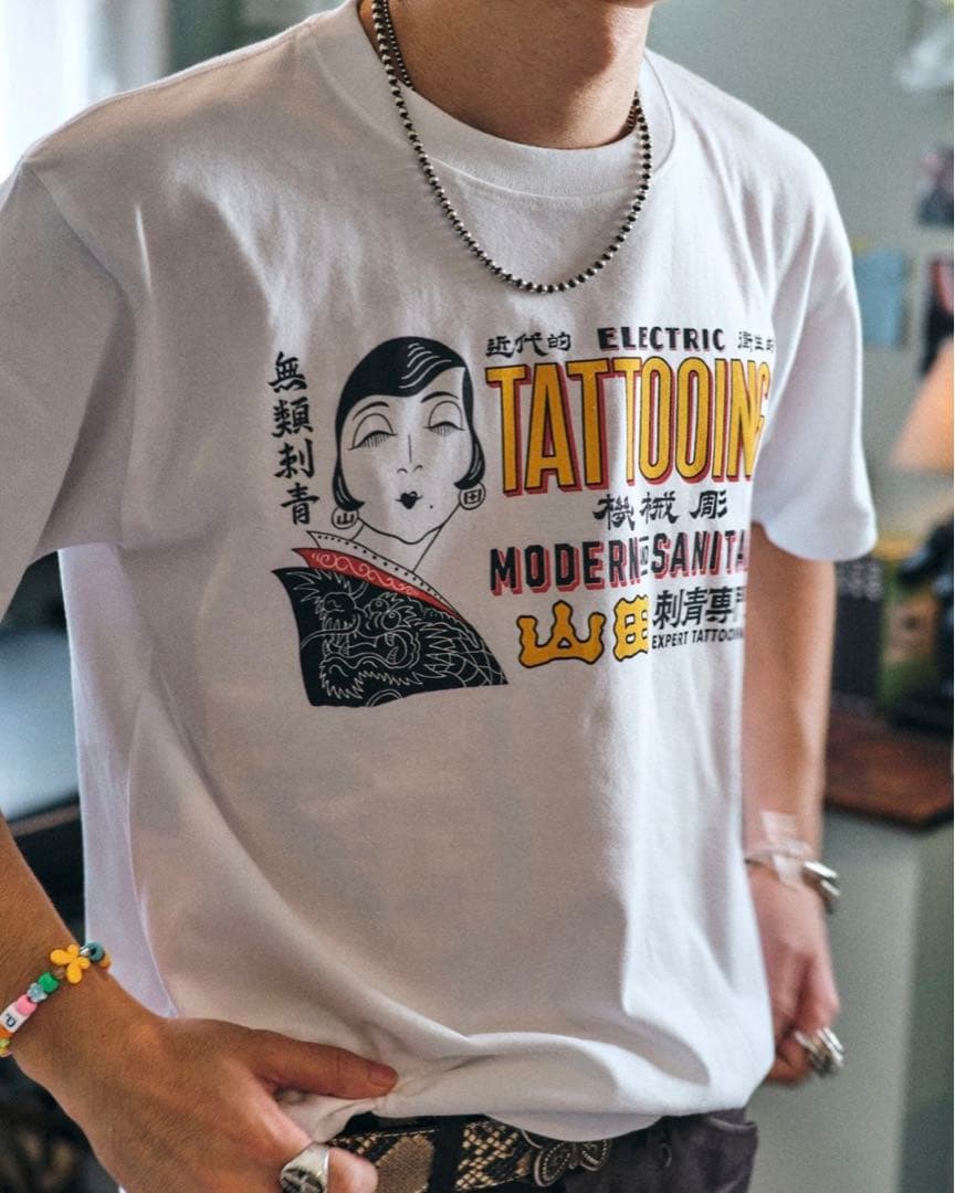 タトゥースタジオヤマダ tシャツ M tatoo studio yamada - メルカリ