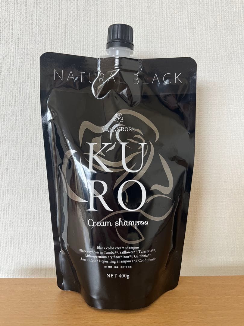 VALANROSE KURO ナチュラルブラック400g 1個 - メルカリ