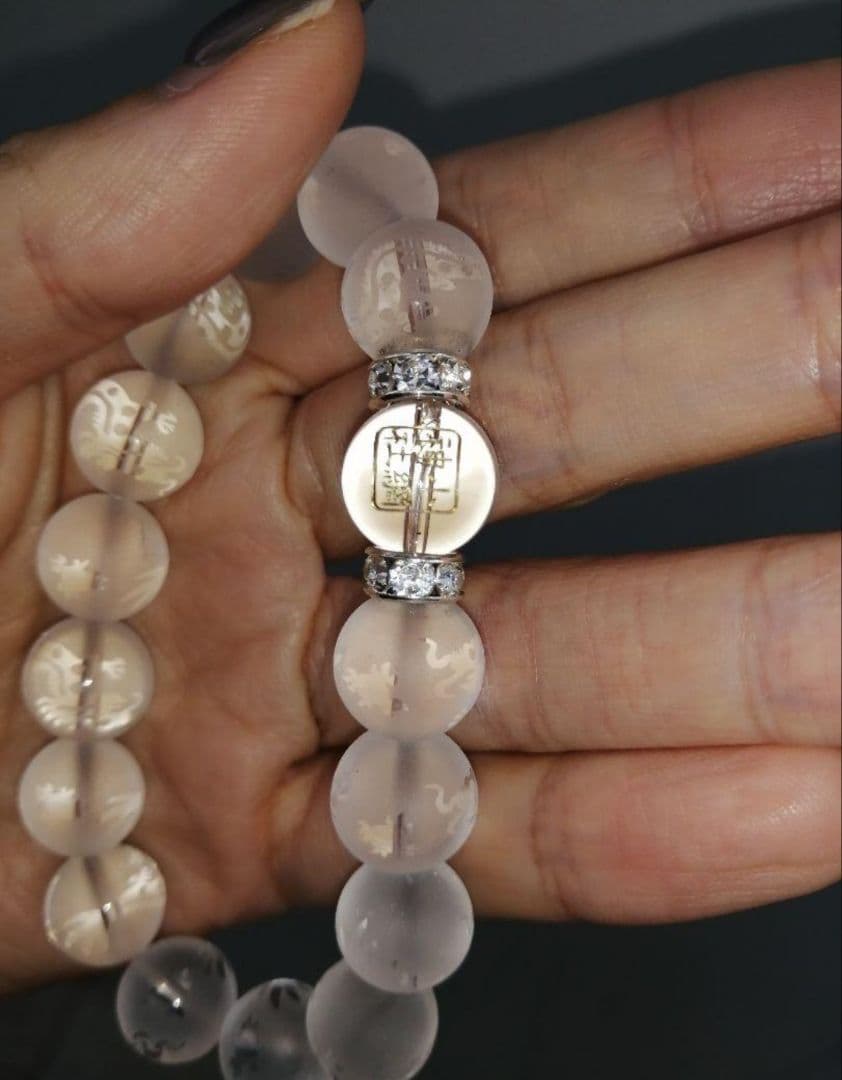 小網神社 12mm龍水晶ブレスレット 強運厄除け銭洗弁天 - メルカリ