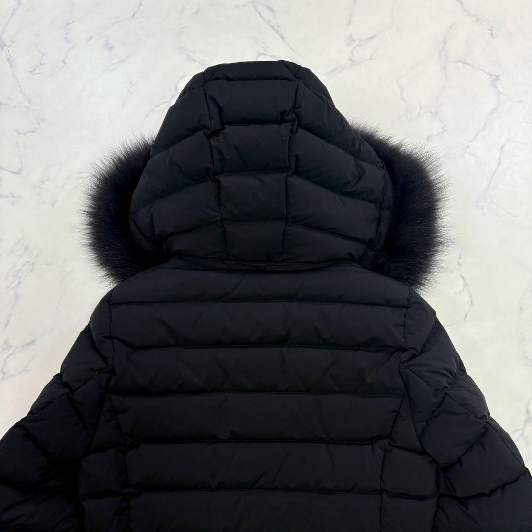 極美品 UNITED ARROWS フォックスファー付 ダウンコート 36 黒 - メルカリ