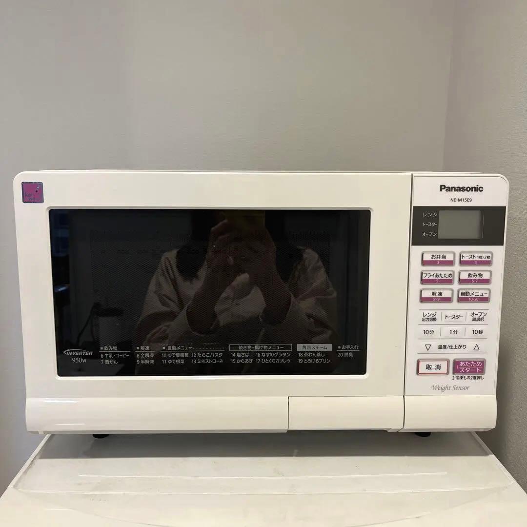 電子レンジ オーブンレンジ Panasonic NE-M15E9-KP - メルカリ