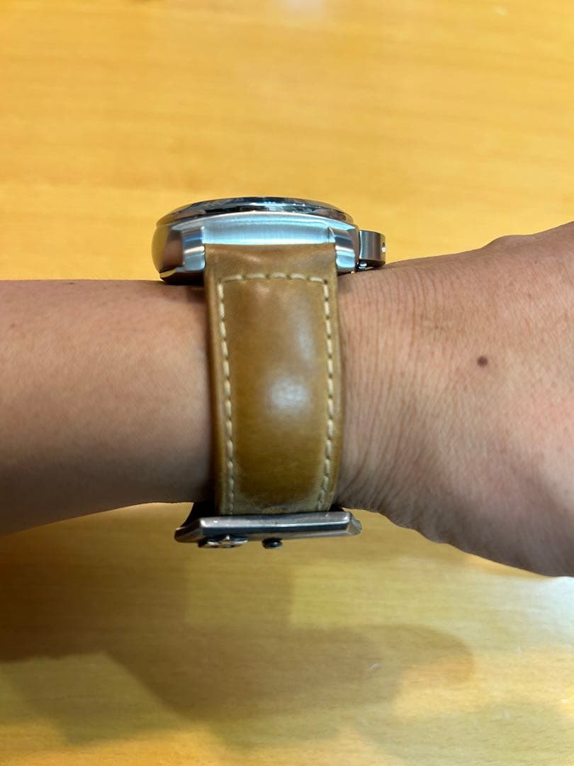 パネライ カーフレザー ブラウン アッソルタメンテ よーバックル