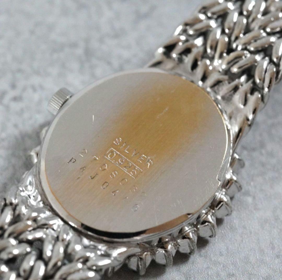 WALTHAM ウォルサム ダイヤベゼル シルバー クオーツ 腕時計