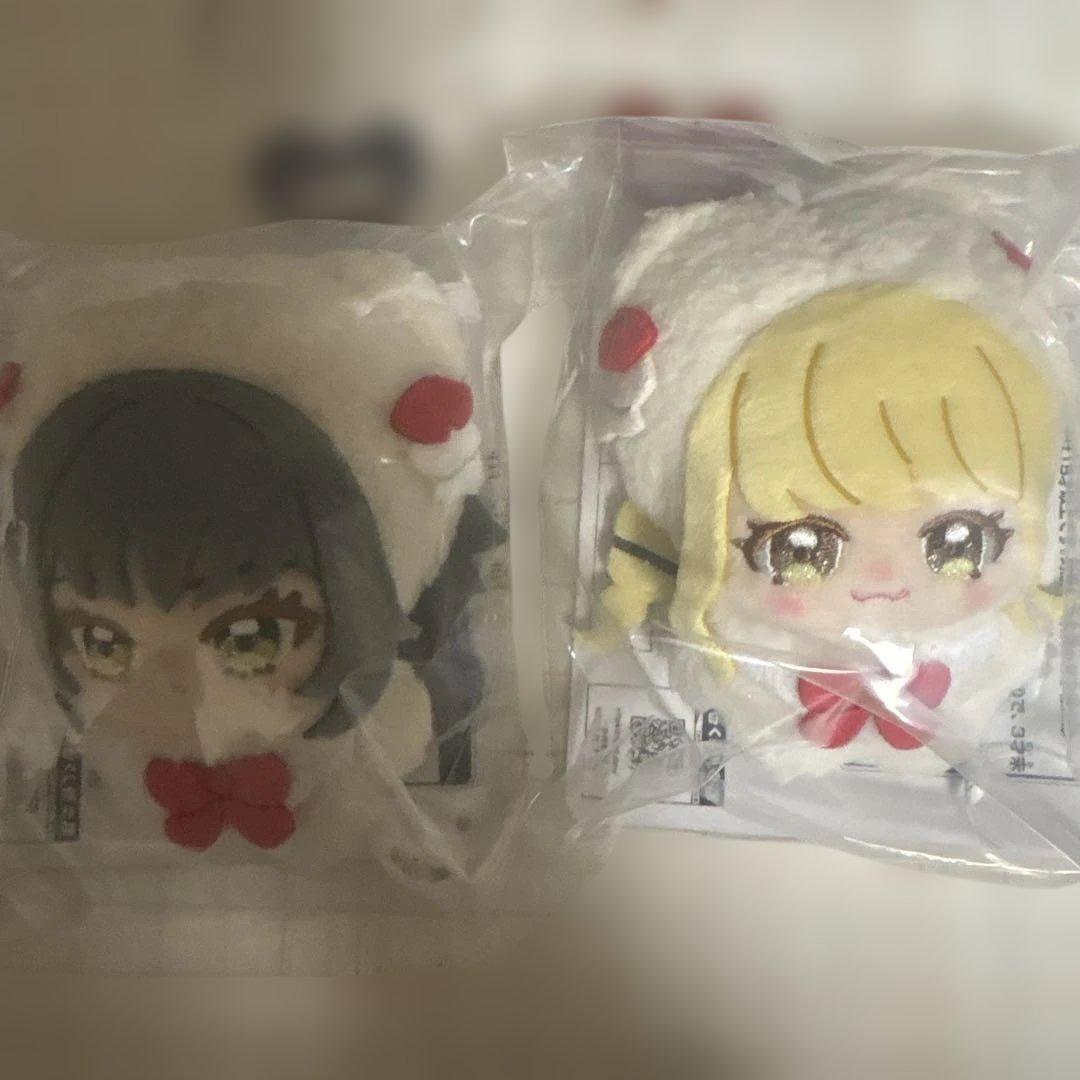 学マス 一番くじ ぬいぐるみ F賞 藤田ことね 月村手毬 アクリル