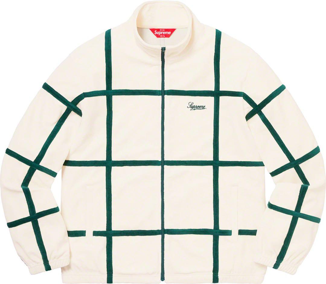 上L_下Sセットアップ】Supreme Grid Taping Velour