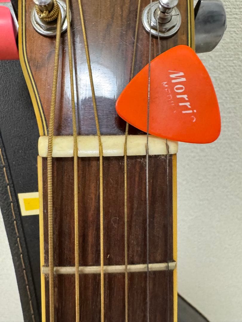 Morris W-40 アコースティックギター ハードケース付 レトロ モーリス