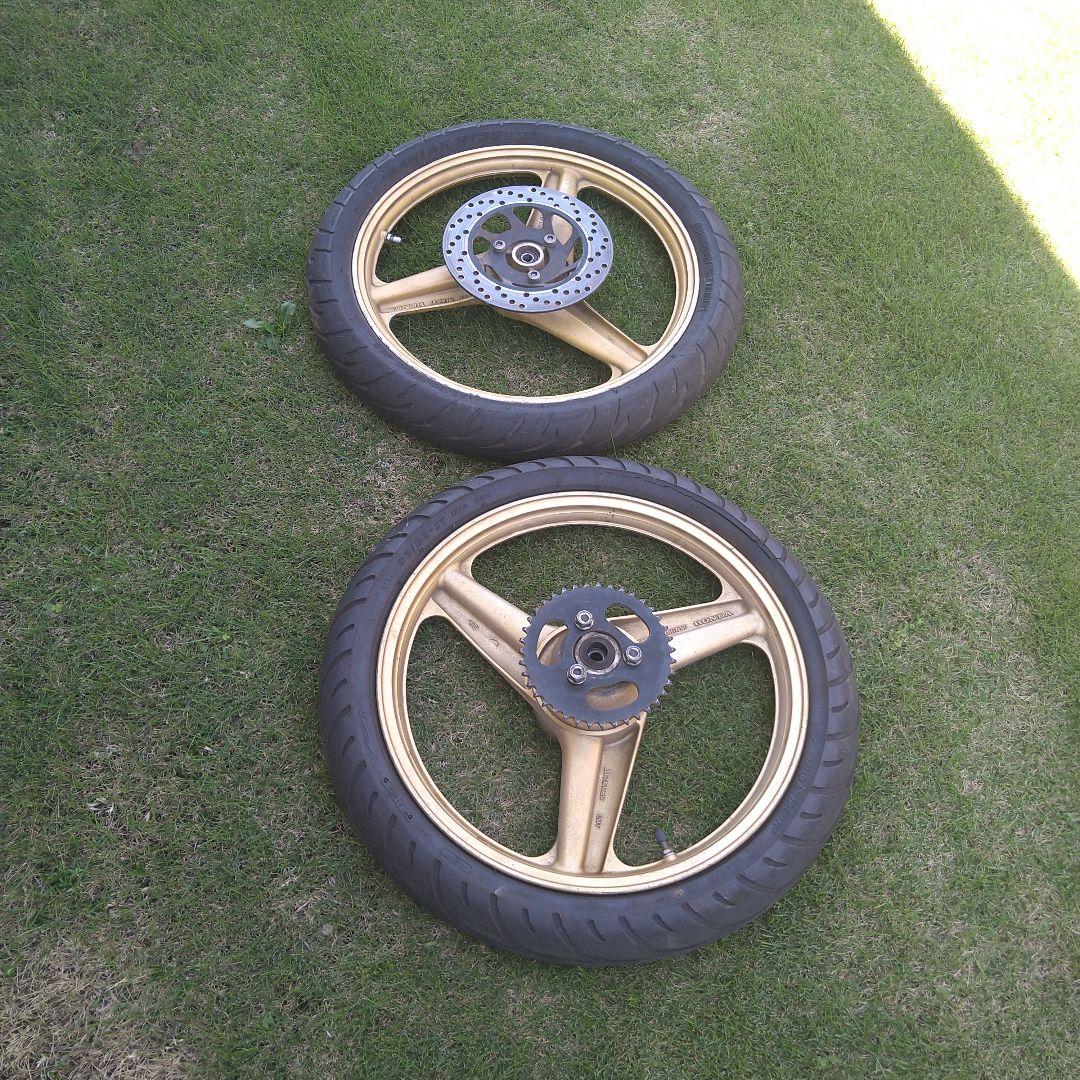 ns50f　純正　FRホイール　チューブレス化