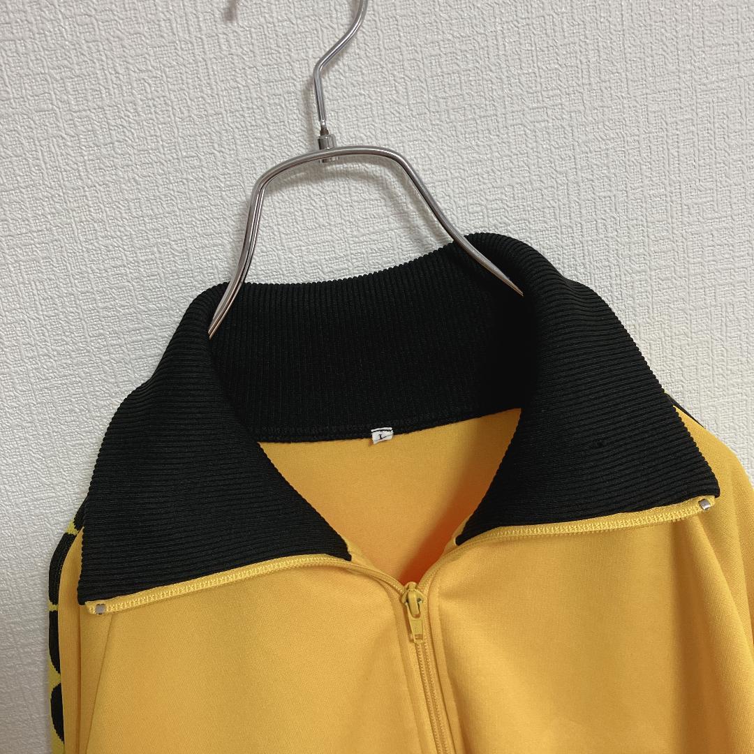 阪神タイガース応援団イエロー黄ジャージTIGERSトラックジャケットL