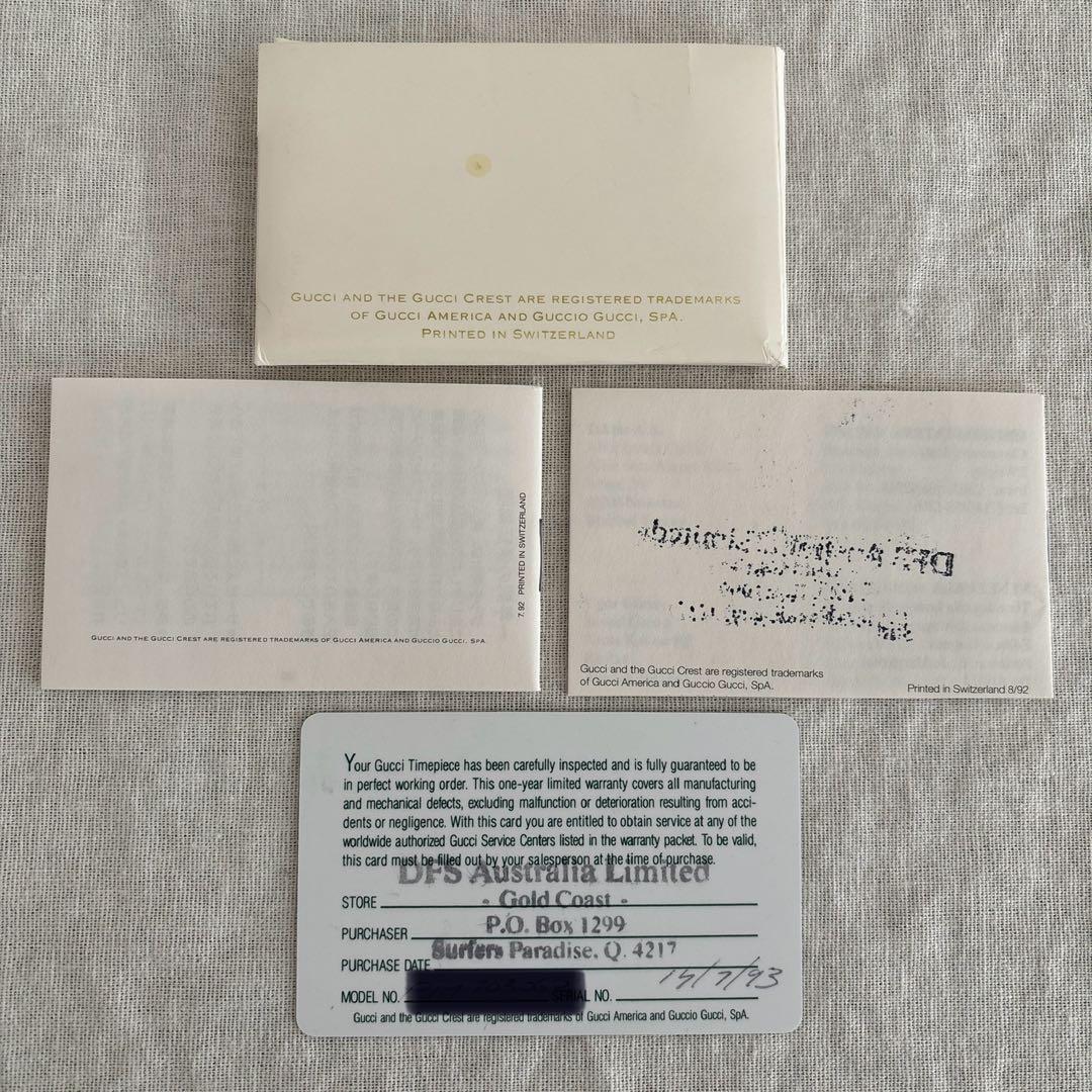 【稼働】GUCCI グッチ　チェンジベゼル　11/12.2 腕時計　新品電池
