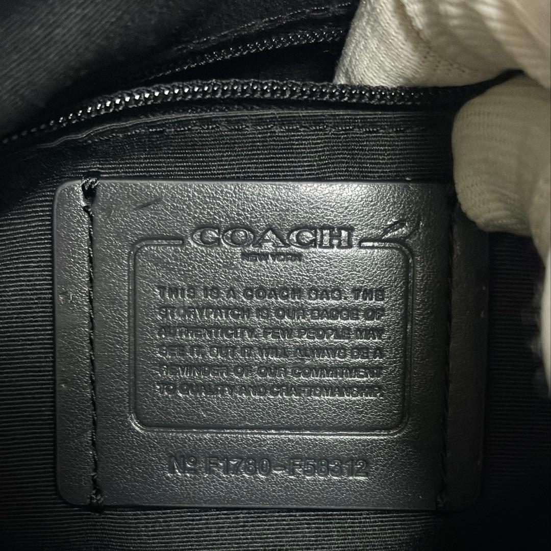 【未使用品】COACH コーチ 2way ミニボストンバック ショルダーバッグ