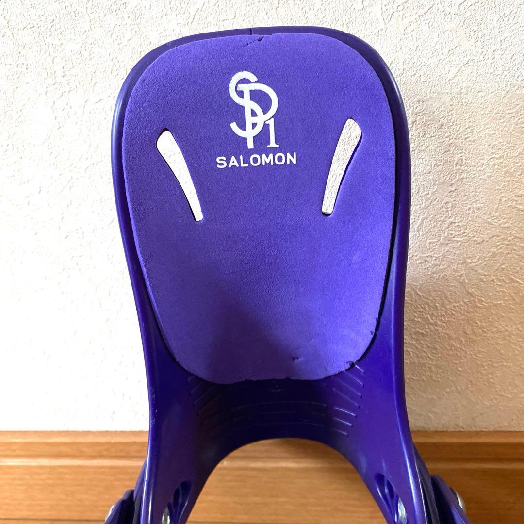 お値下げ‼️ SALOMON SP1 スノーボード ビンディング 紫 S/Mサイズ