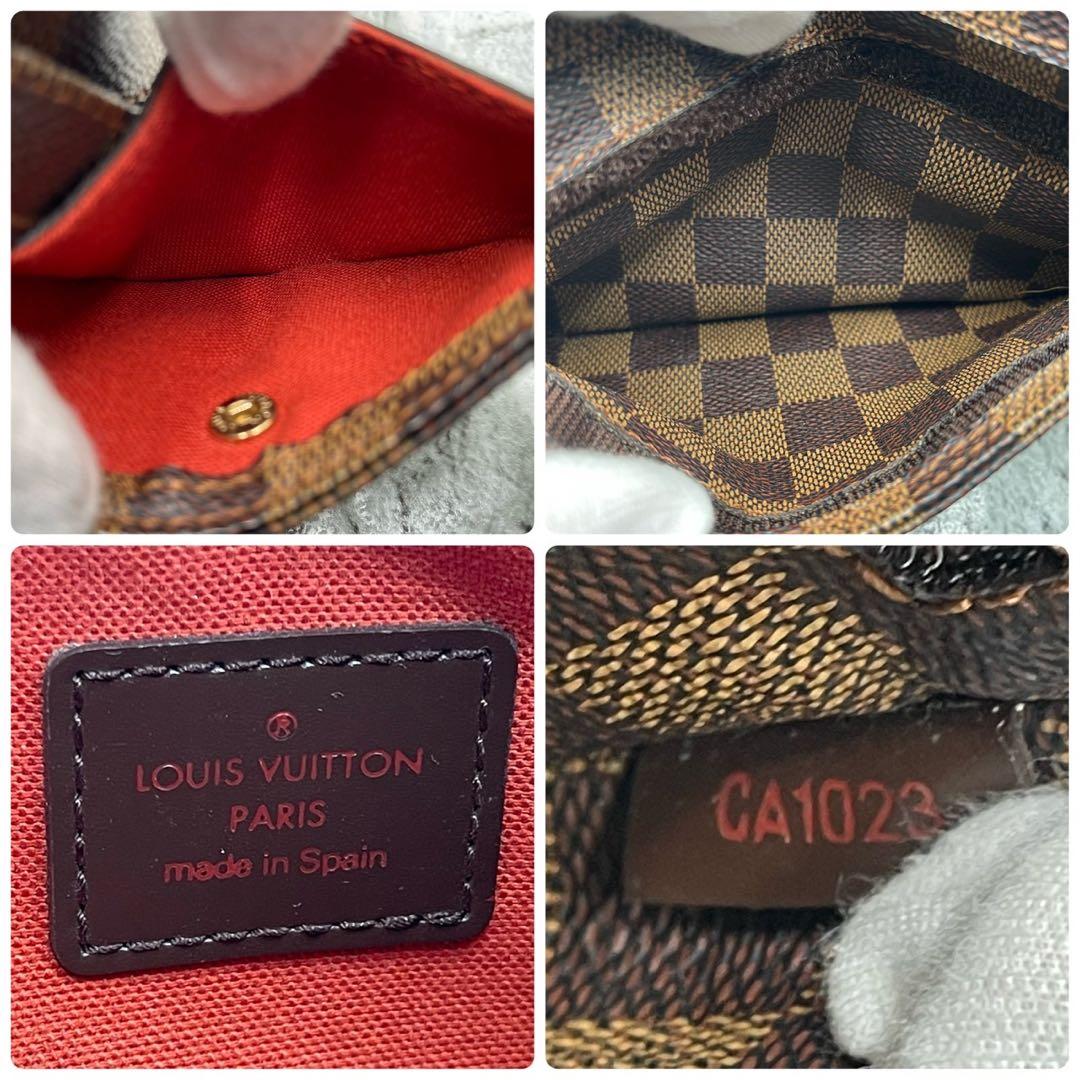 美品】ルイヴィトン ボディバッグ 斜め掛け ジェロニモス ダミエ