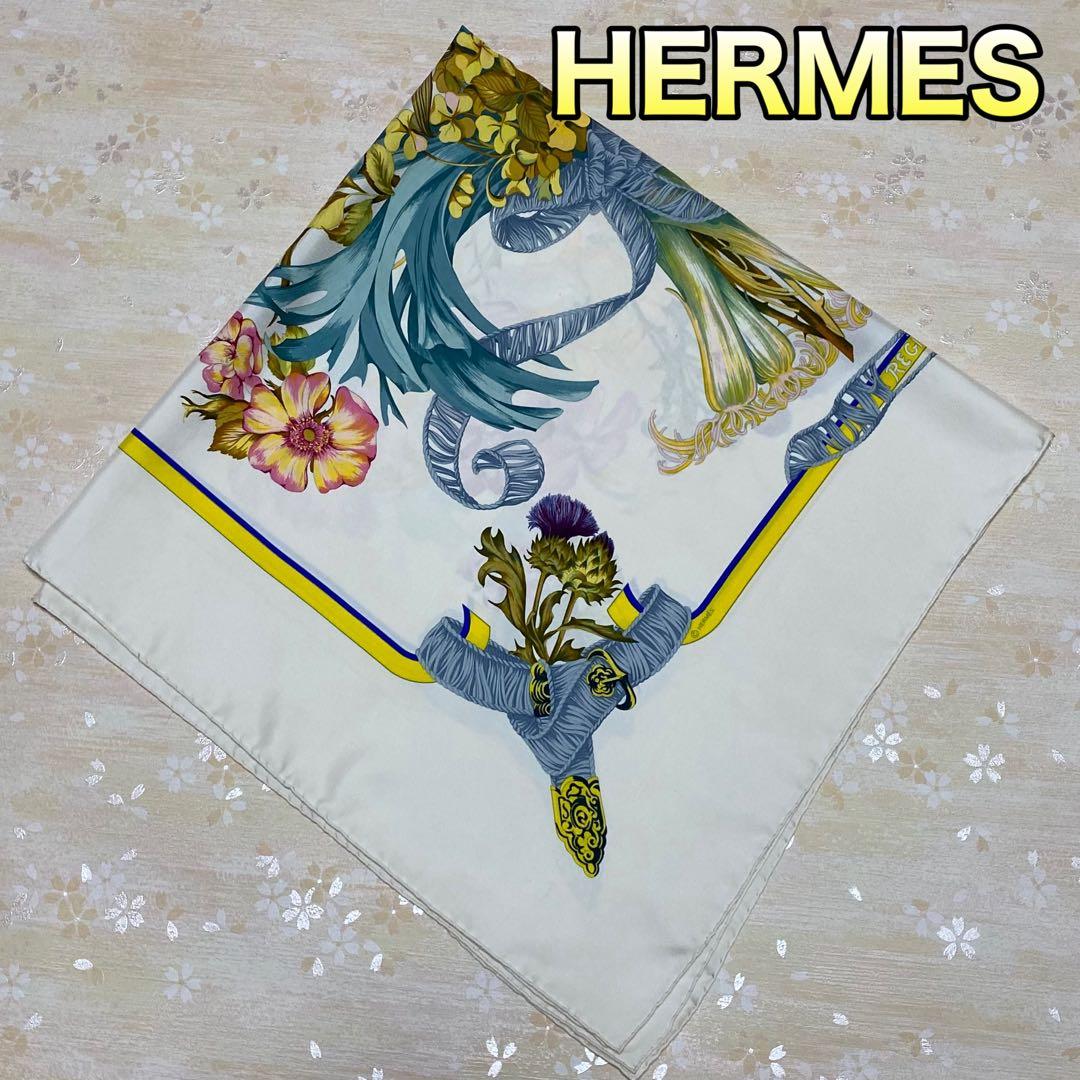 エルメス シルク カレ90 スカーフ レジーナ - メルカリ