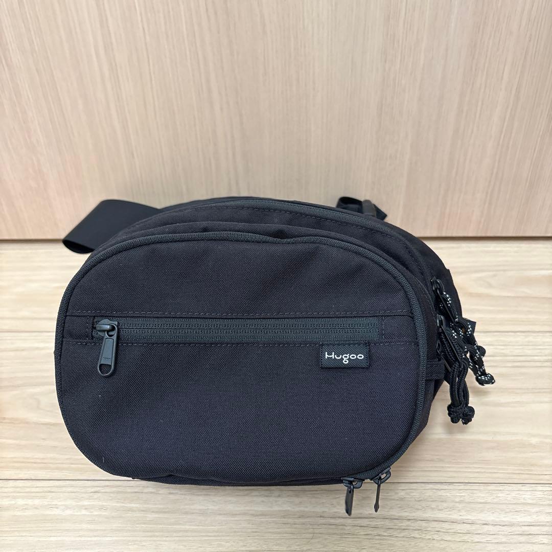【短期使用】Hugoo ハグー ヒップシートキャリア ブラック 箱・説明書付き