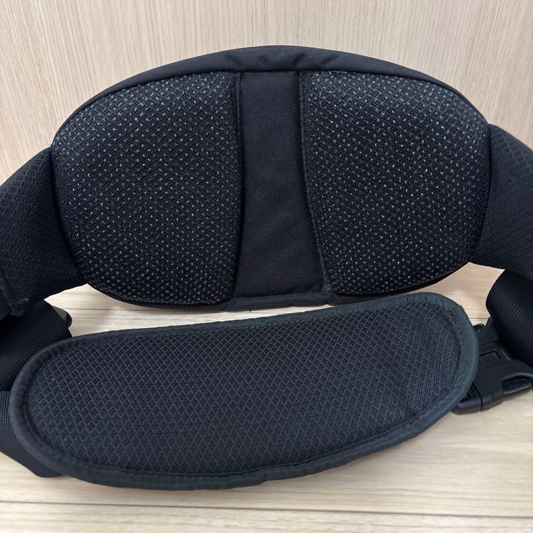 【短期使用】Hugoo ハグー ヒップシートキャリア ブラック 箱・説明書付き