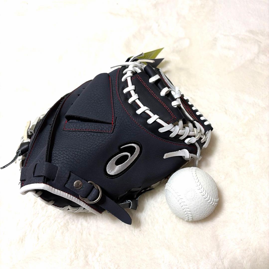 週末限定アシックス　キャッチャーミット　軟式用新品未使用C 3121A577 supersportsxebio_10740445501