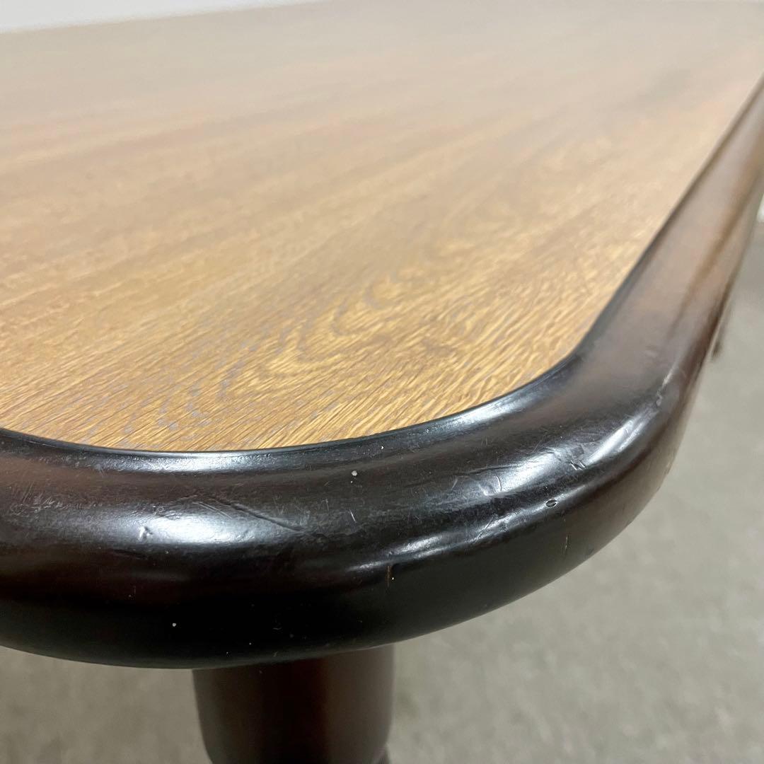 【カリモク】\"コロニアル\"DC5540QK 食堂テーブル