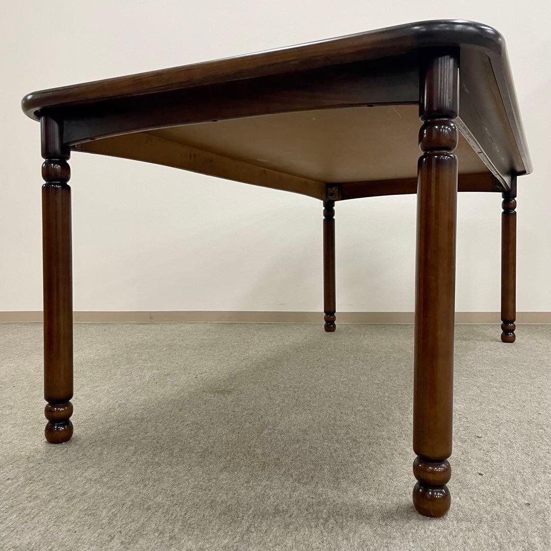 【カリモク】\"コロニアル\"DC5540QK 食堂テーブル