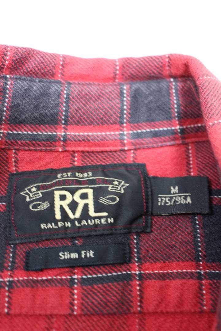 RRL バッファローチェック　フランネルシャツMサイズ　極美品　限定価格❗️
