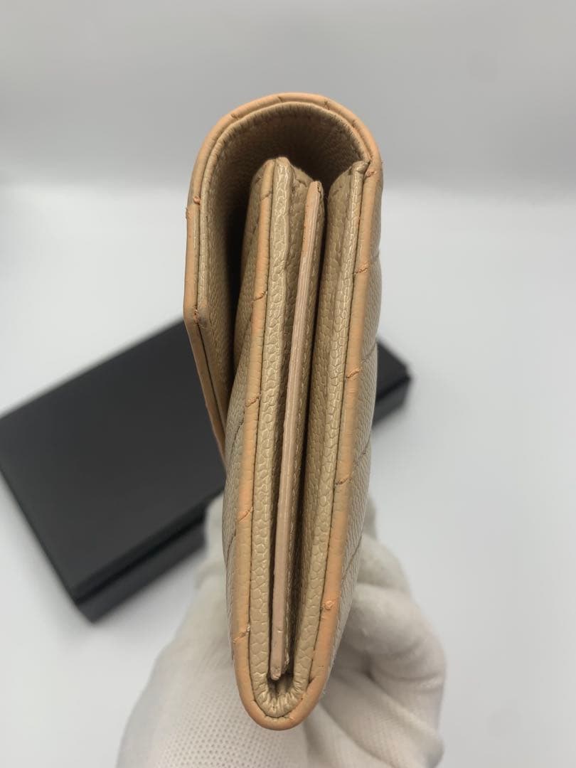 イヴサンローラン 長財布 二つ折りロングレザーウォレット レディース 表記無