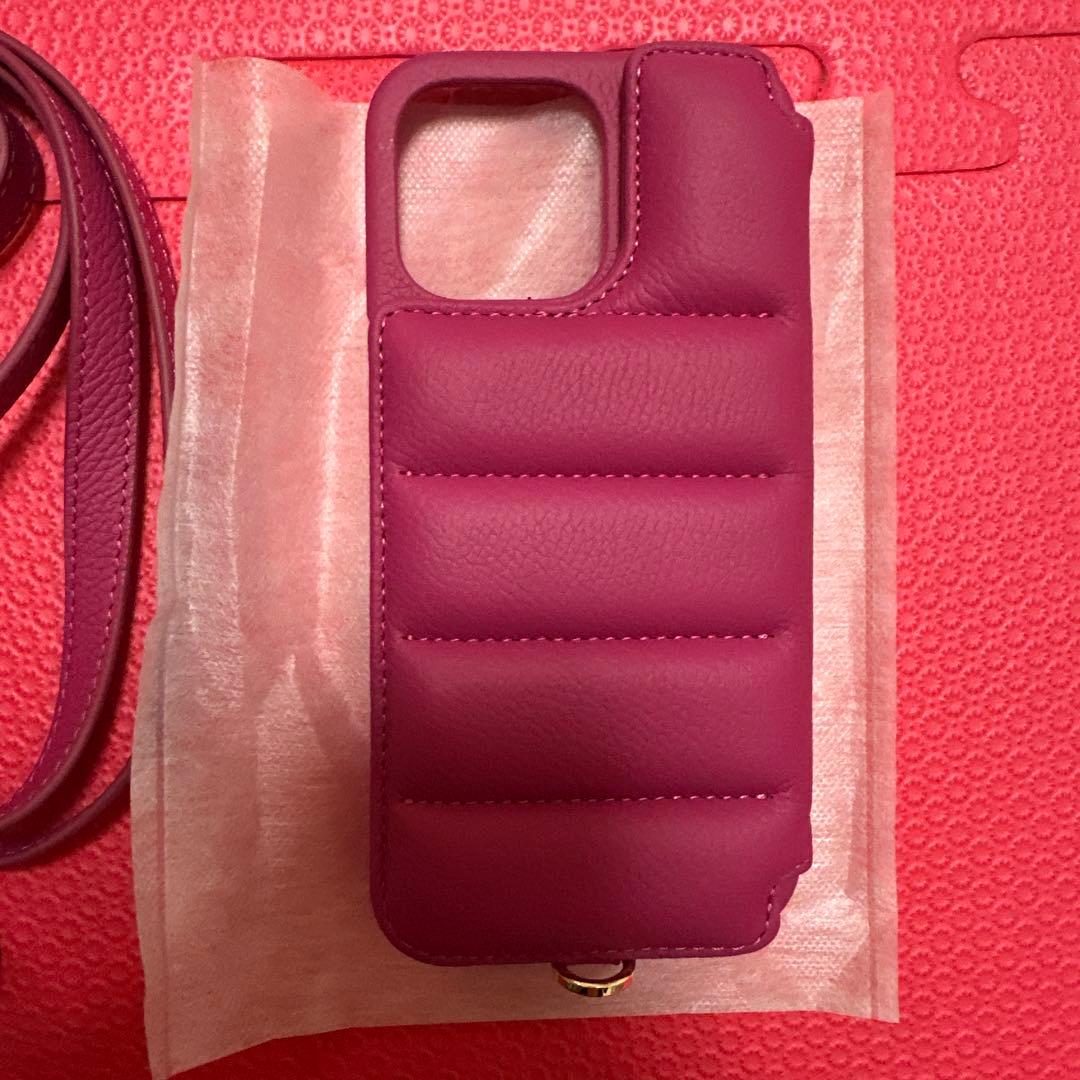 DEMIU iPhoneケース 16proMAX BALLON マゼンダ　ピンク