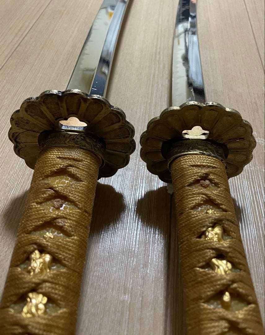 ポメ様専用 模造刀 居合刀 太刀 脇差 刀掛け 武具 X098 - メルカリ