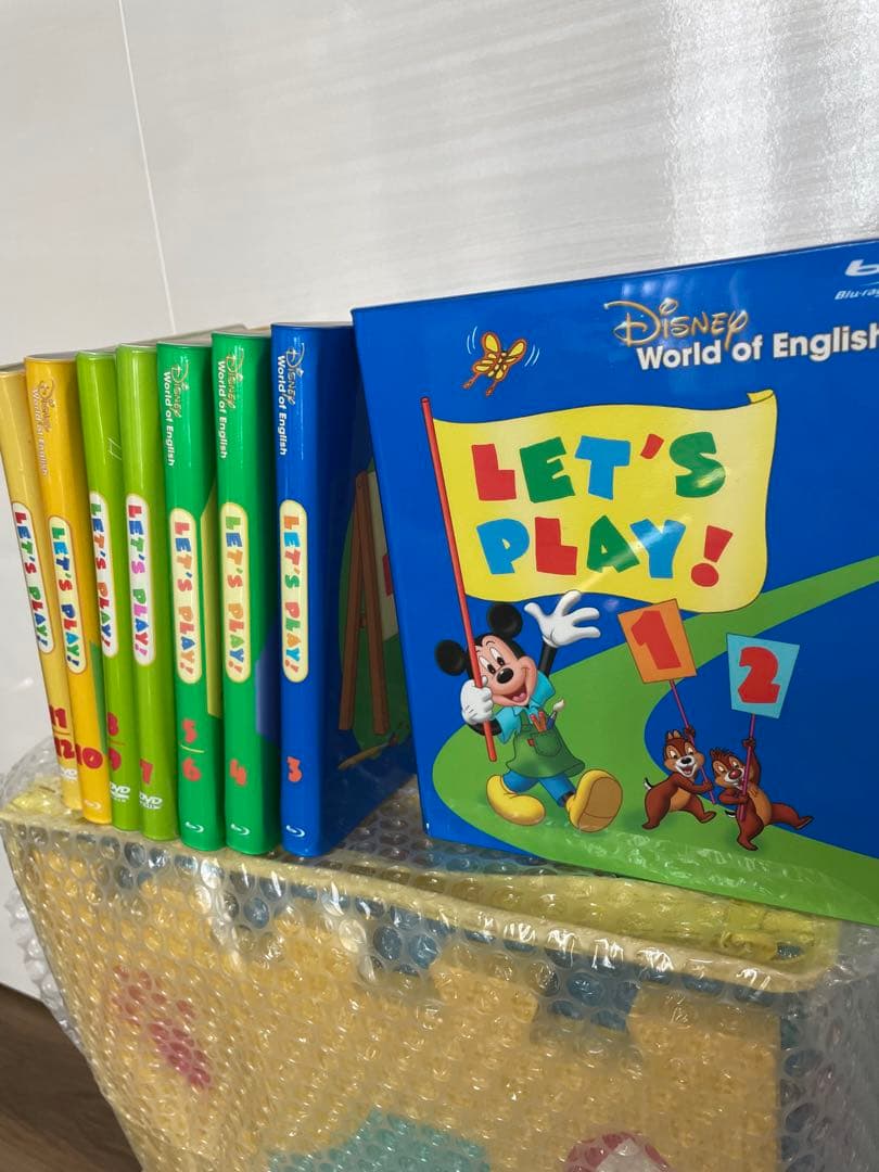 DWE ディズニー英語システム レッツプレイセット ブルーレイ 未開封