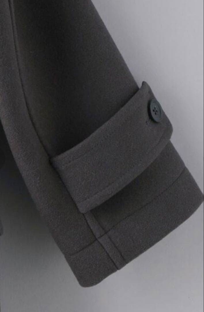 AWAZON-【一度着用】UNITED ARROWS W メルトンダッフルコート38