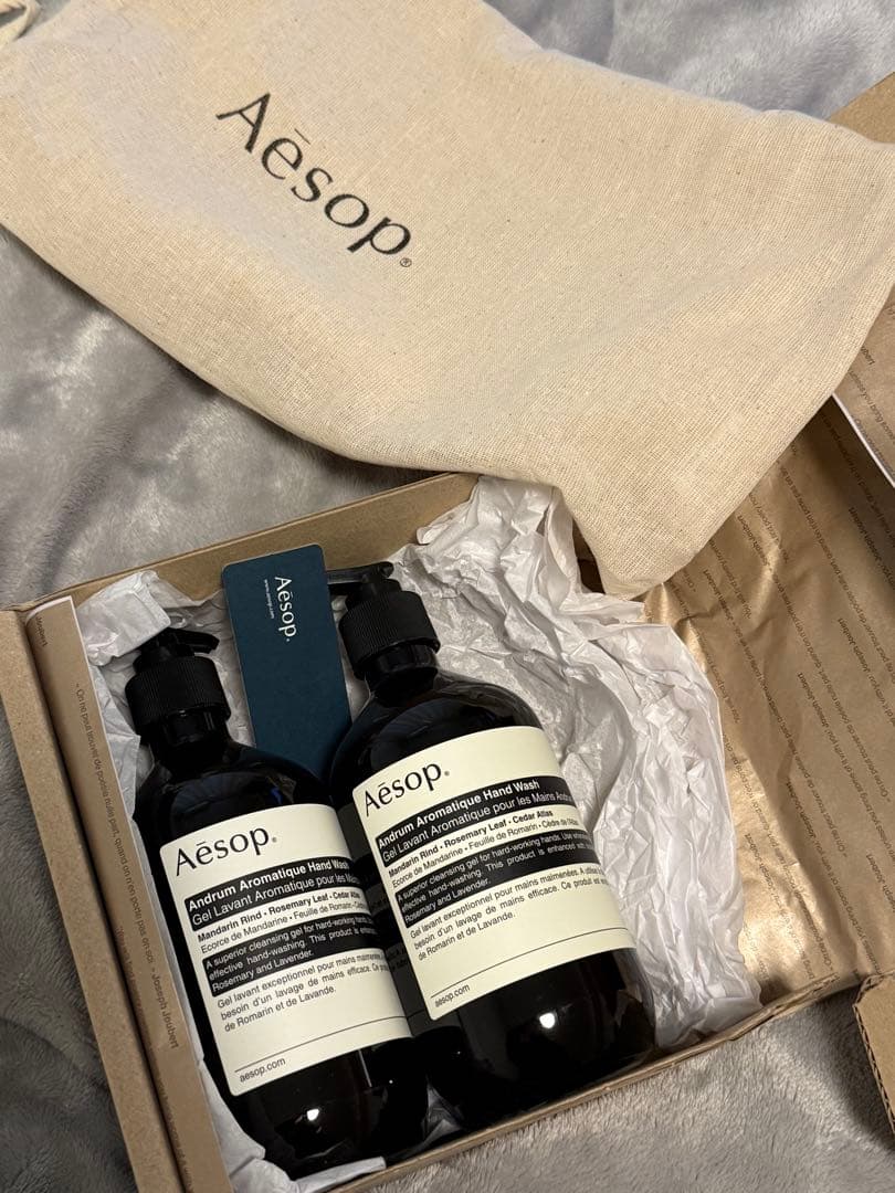 Aesopアンドラムアロマティックハンドウォッシュ500ml 2本セット