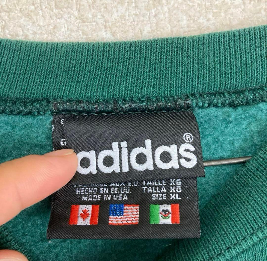美品】オールドアディダス あいみょん着用 90s アメリカ製 スウェット