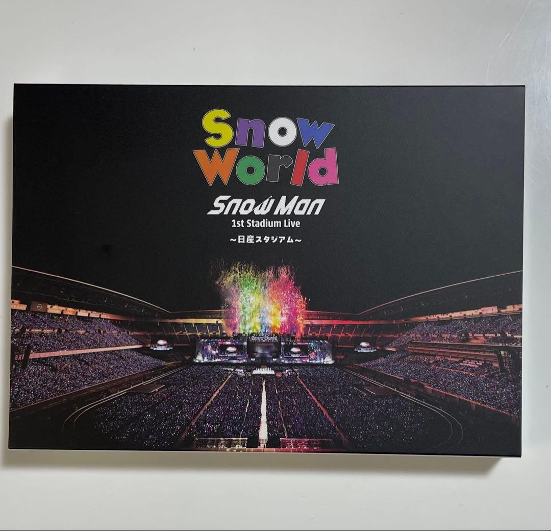 Snow World Snow Man 1st Stadium Live DVD - メルカリ