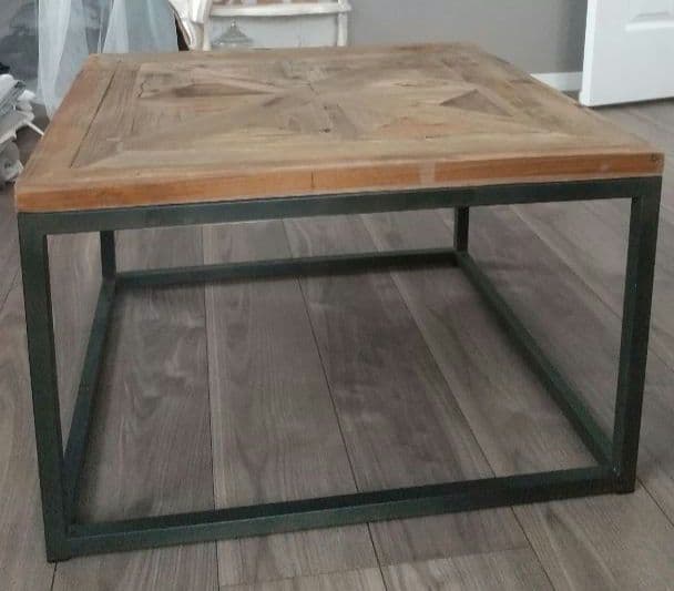 サラグレース ブランディボワール コーヒーテーブル BLANC D'IVOIREダイニングテーブルJOANNA150cmアンティークグレージュ