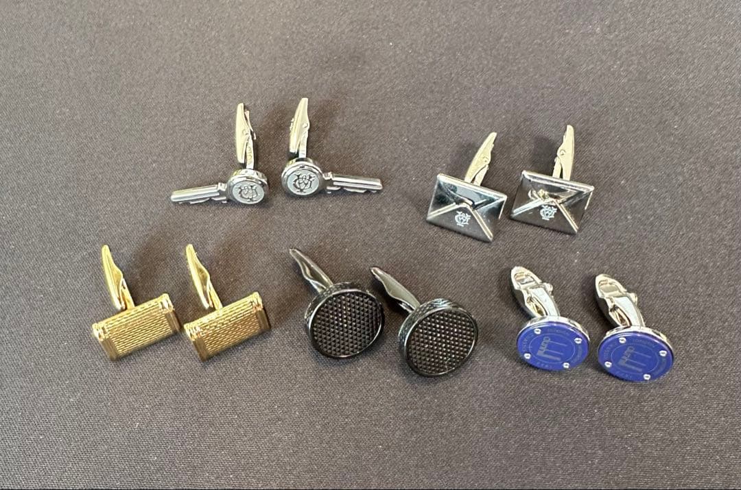 ダンヒル　カフス5個セット　※バラ売り不可 ダンヒル dunhill カフス メンズ カフリンクス カフスボタン Dシリーズ