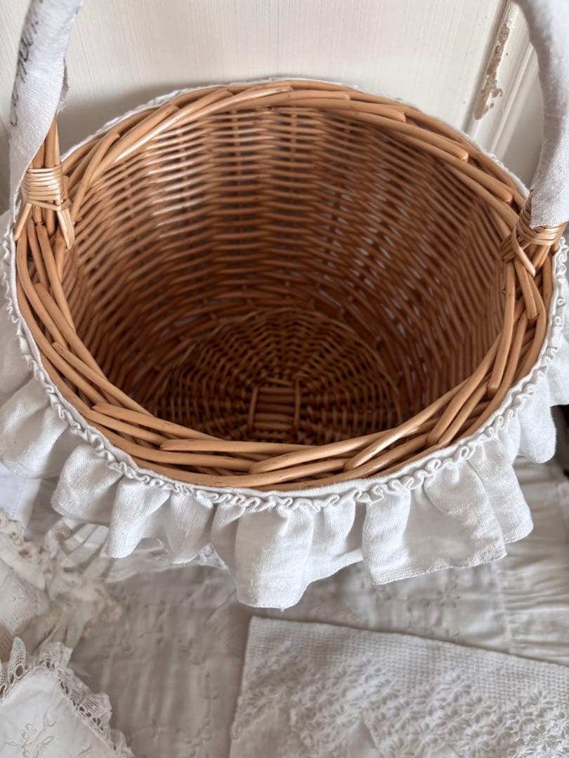 フレンチレース様専用 パニエバスケット モノグラム フランス