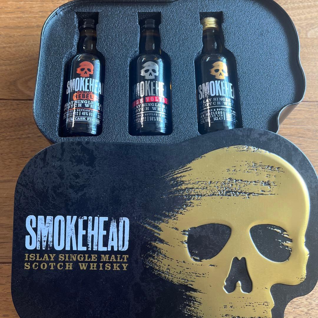 SMOKEHEAD スモークヘッドウイスキー ミニチュア - メルカリ