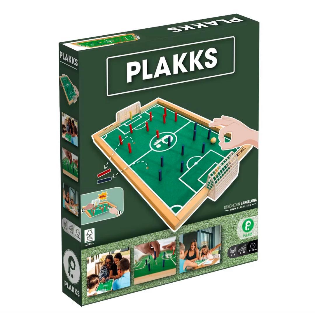PLAKKS(プラックス)、欧州サッカーテーブルゲーム、木製、スペイン発 Amazon | NEW2025 PLAKKS(プラックス)、欧州サッカーテーブルゲーム