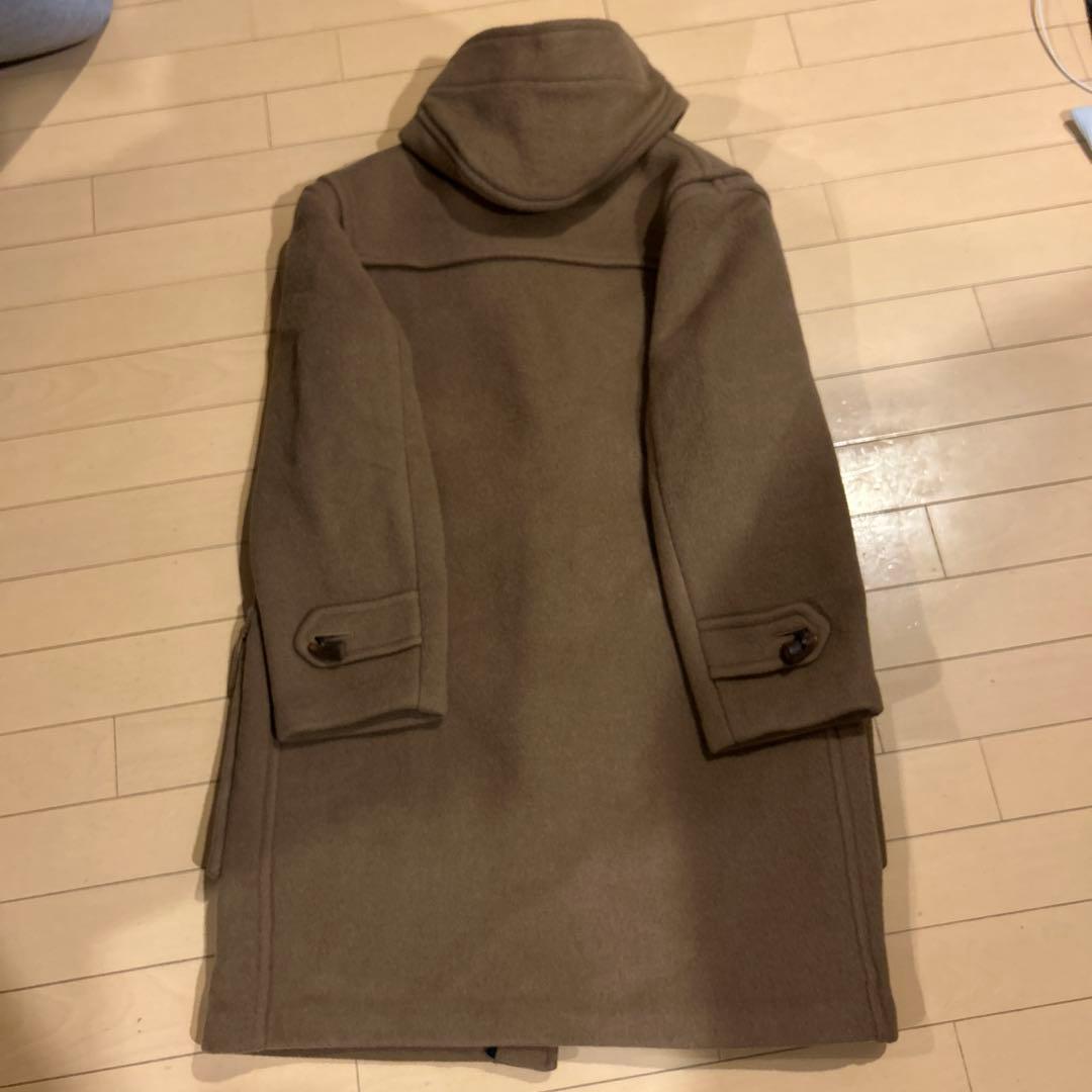 BURBERRY 英国製 ダッフルコート キャメル 100%ウール ノバチェック