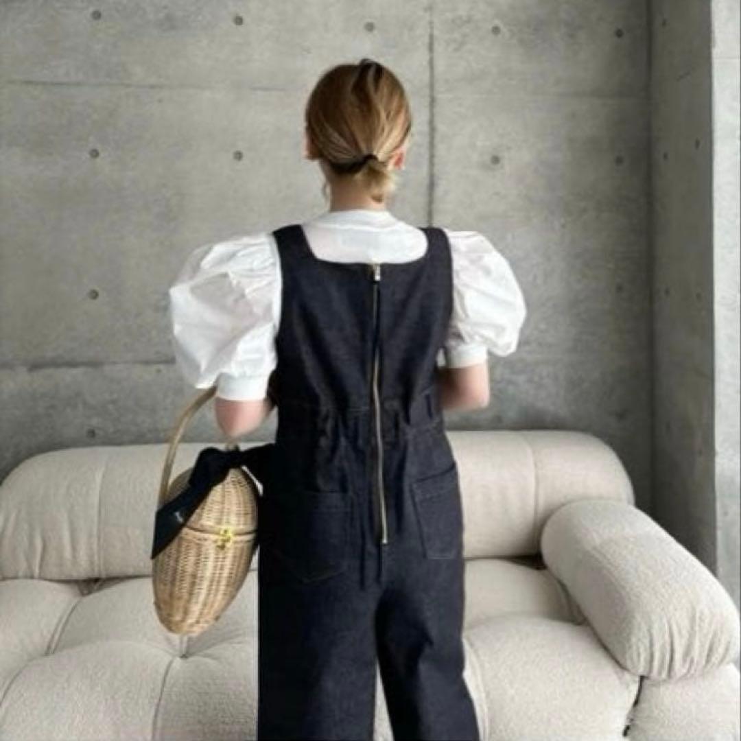 St.cecilia ガーリッシュ デニムサロペット M - メルカリ