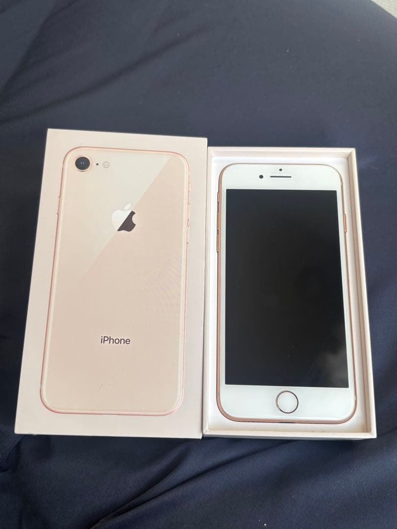 美品 iPhone8 64GB ピンクゴールド - メルカリ