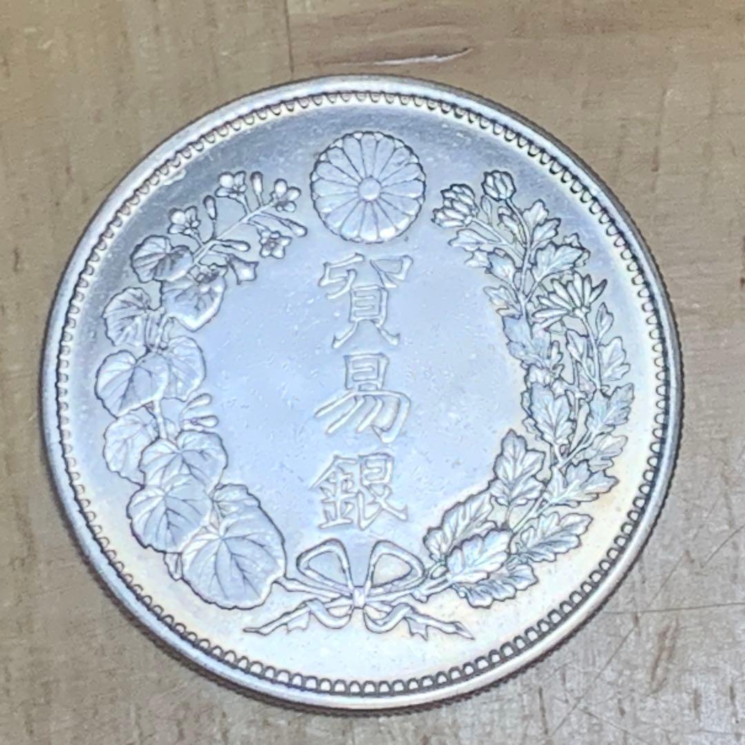 【じんた】貿易銀 明治10年 シークレットマーク有 貿易銀 明治10年 NGC UNC details 020 – 野崎コイン