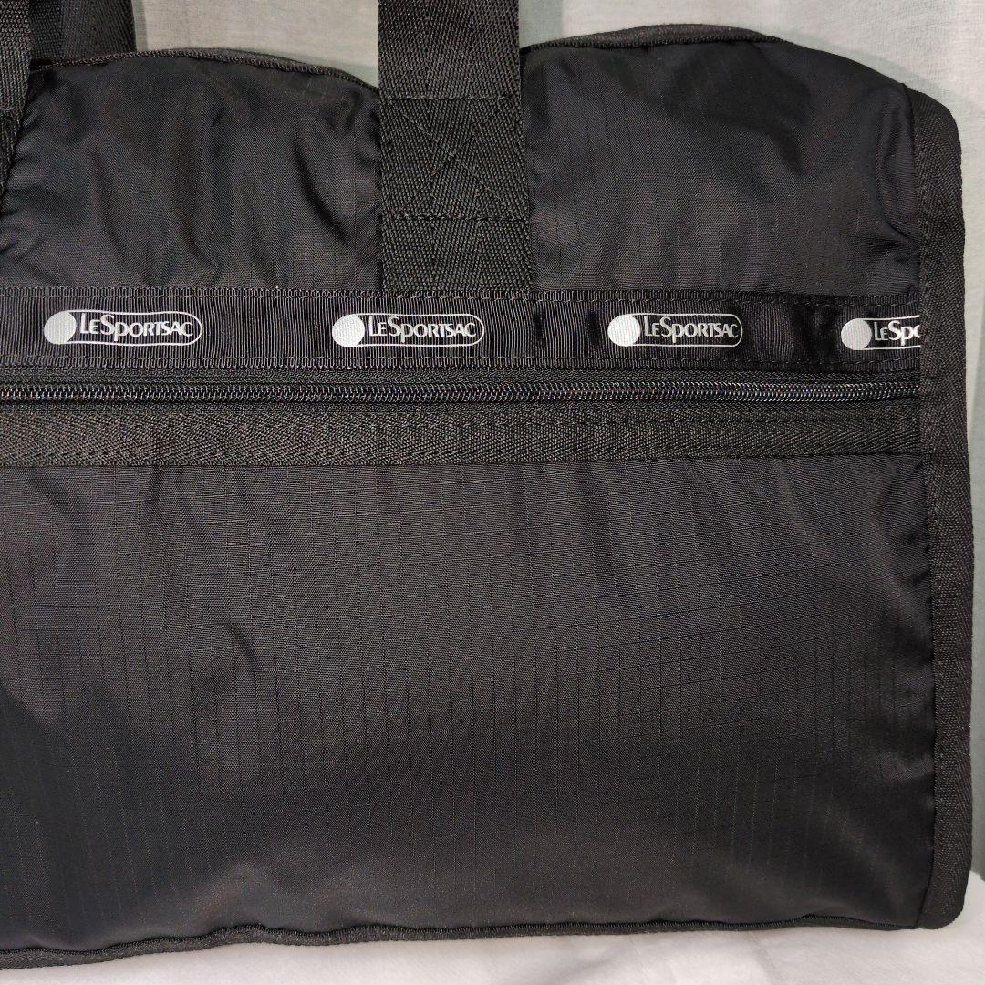 ■すーさん新品未使用LeSportsac ブラックボストン ミディアム