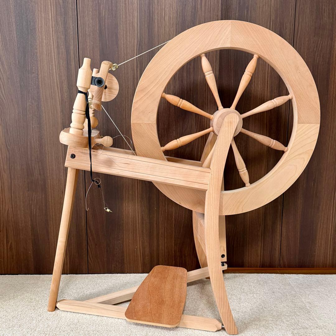 Ashford アシュフォード/トラディショナル/ダブルドライブ/手紡ぎ車/白木 トラディショナル ダブルドライブ 糸車 白木組立キット ashford