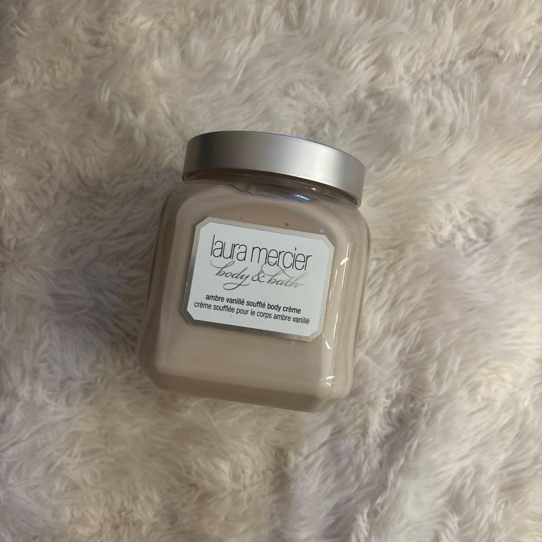 laura mercier アンバーバニラ ボディクリーム 300g 試してみた】ホイップトボディクリーム アンバーバニラ ローラ